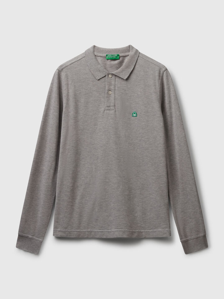 L/S POLO SHIRT Homem image number 4